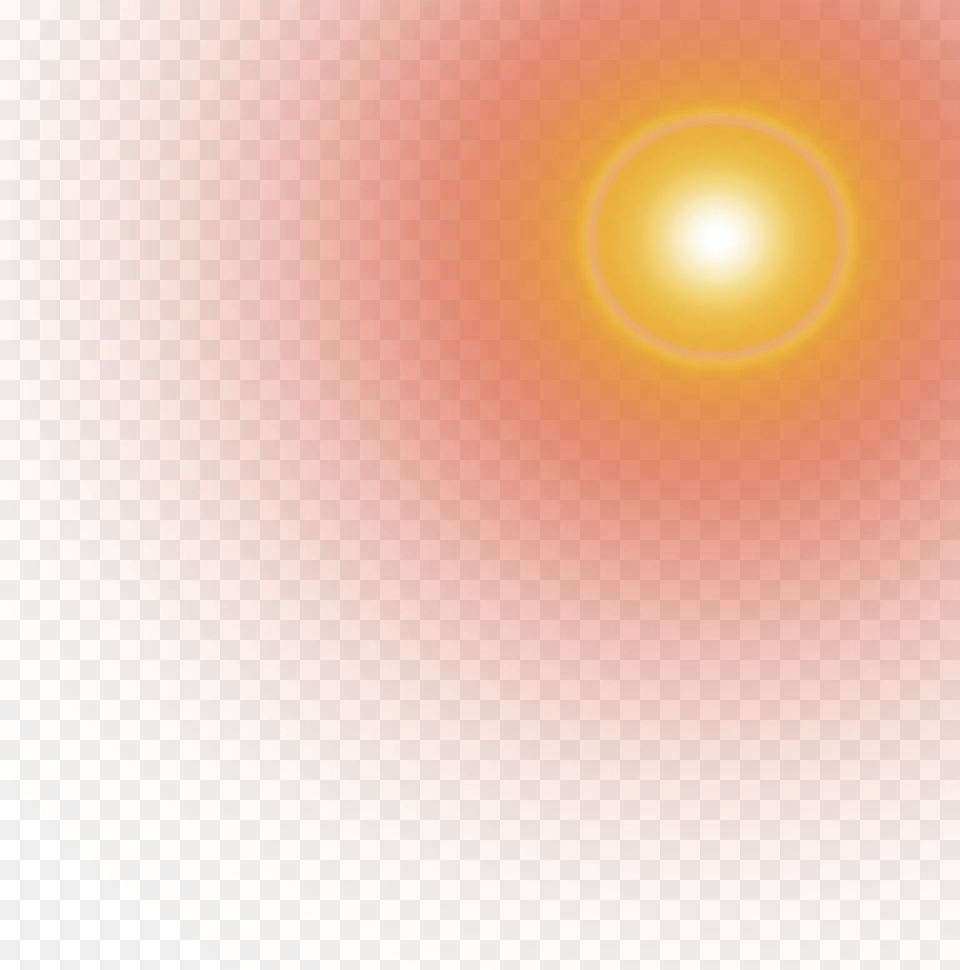 Glow Effects Yellow, Nature, Outdoors, Sky, Sun Free Png Download