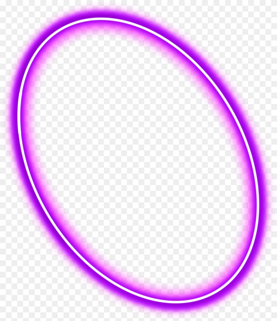 Glow Neon Purple Halo Lighta Glowing Angel Pink Neon Glowing Halo, Light, Oval, Hoop, Disk Png Image