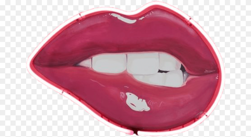 Glow On The Go Kylie Jenner Lip Logo, Body Part, Mouth, Person, Clothing Png