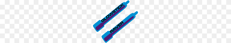 Glow Stick Raver Blue, Dynamite, Weapon Png Image