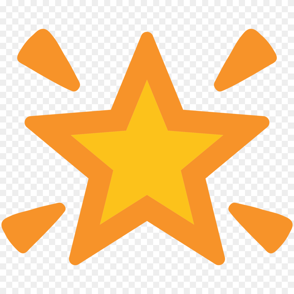 Glow Vector Shiny Star Transparent Background Star Emoji Android Star Emoji, Star Symbol, Symbol, Cross Free Png
