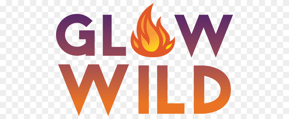 Glow Wild, Logo, Fire, Flame Png