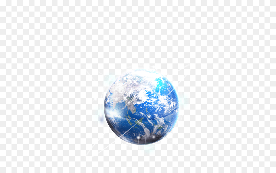 Glowing Earth Glowing Earth Transparent, Astronomy, Globe, Outer Space, Planet Png Image