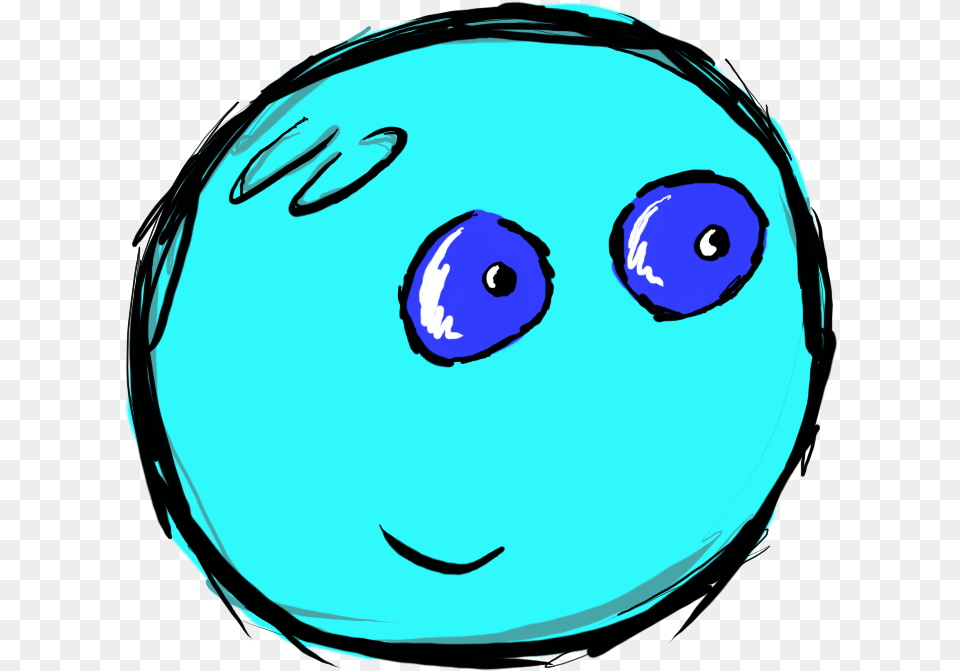 Glowing Eye Smiley, Sphere, Face, Head, Person Free Png Download