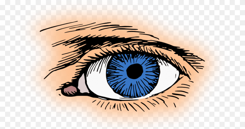 Glowing Eyes Clip Art Eyes Blue, Contact Lens, Person, Drawing Png