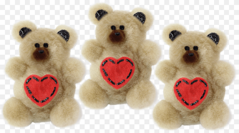 Glowing Heart 3 Easy Steps To Make Diy Pom Pom Teddy Heart Free Png Download
