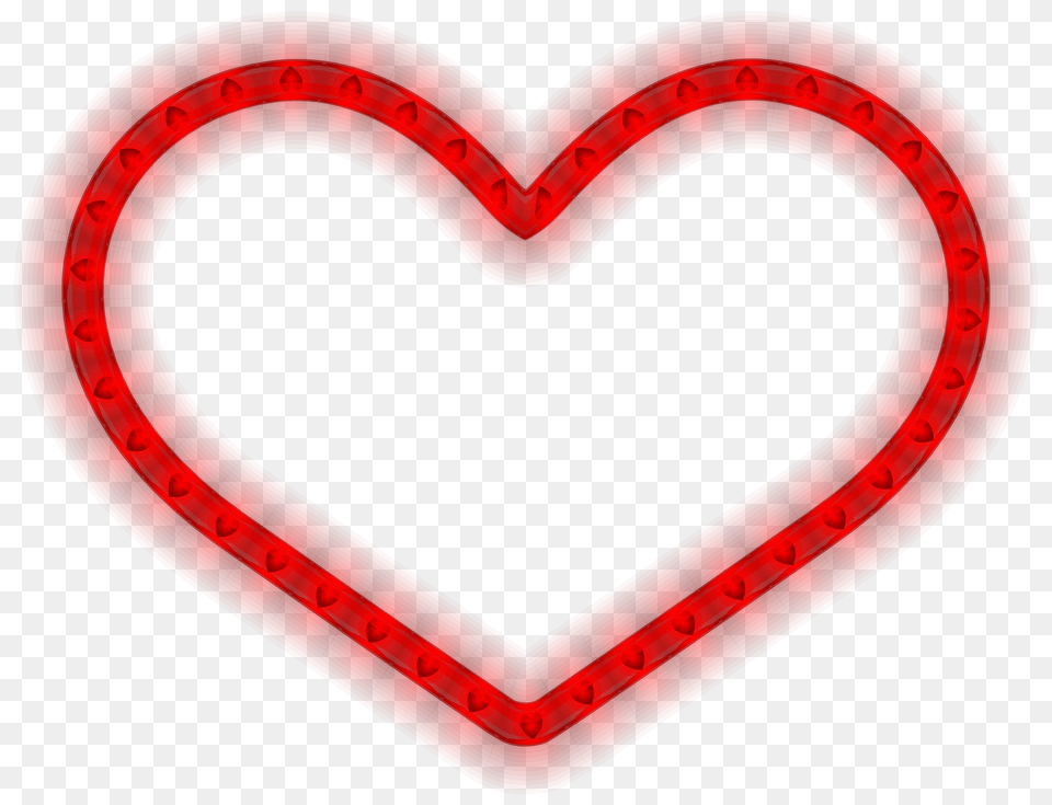 Glowing Heart Clipart Free Transparent Png