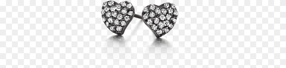 Glowing Heart Earrings, Accessories, Diamond, Earring, Gemstone Free Png