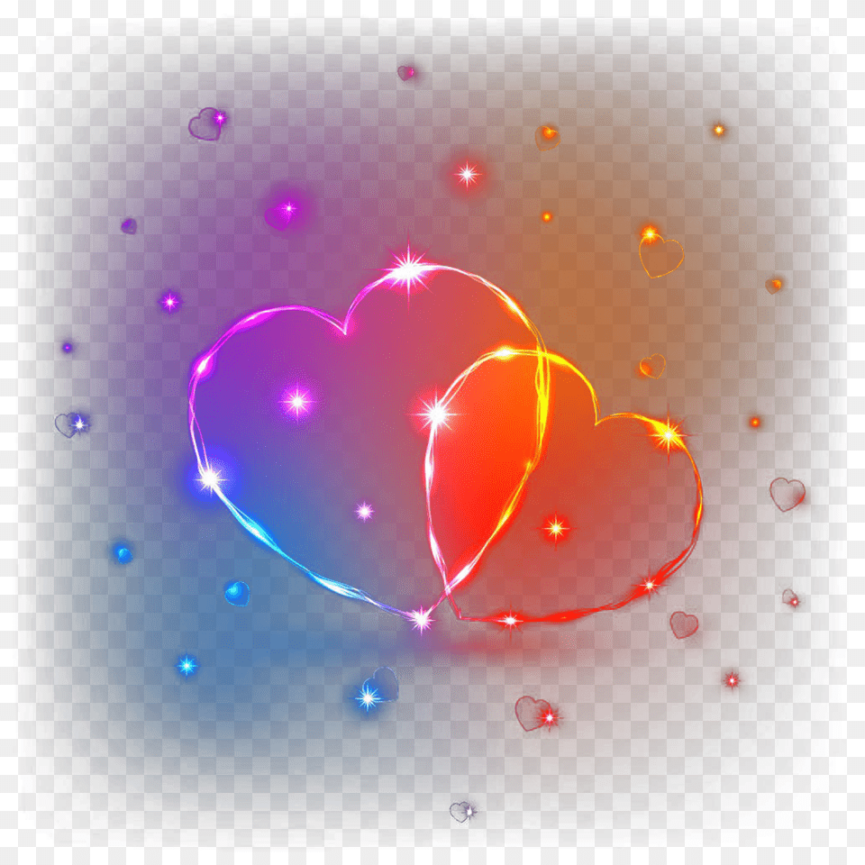 Glowing Heart Download Love Heart Hd, Fireworks, Light, Flare Free Transparent Png