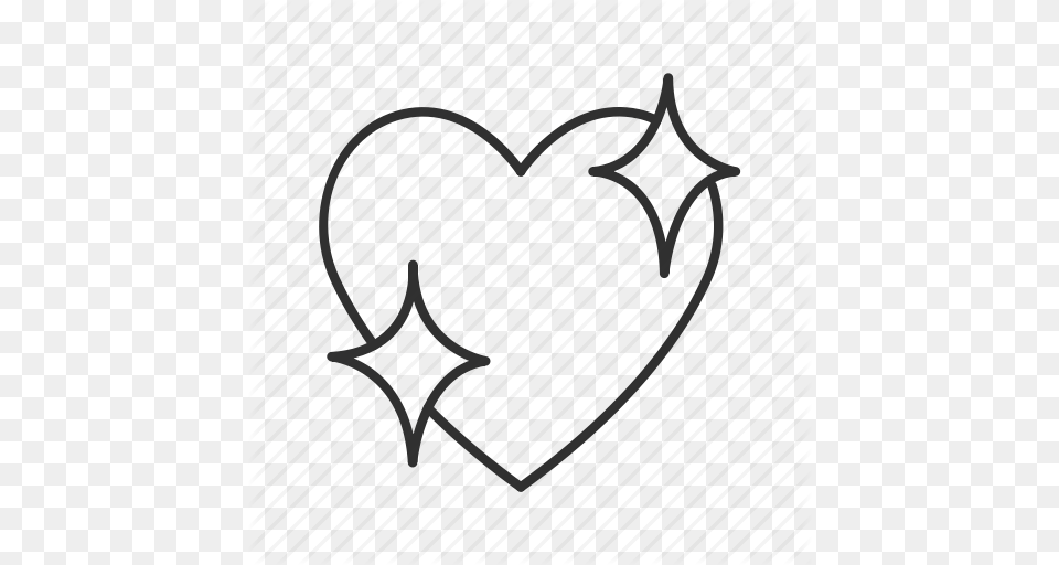 Glowing Heart Happy Heart Inlove Love Sparkle Sparkling Free Transparent Png