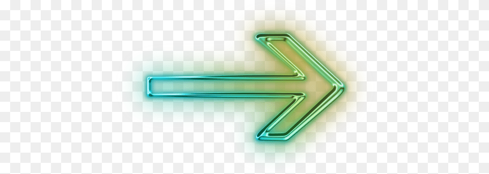 Glowing Icon Right Arrow Neon, Light, Symbol, Text Free Transparent Png