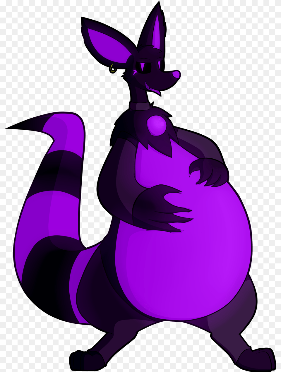 Glowing Purple Fatty Purple Fatty, Animal, Mammal, Person, Kangaroo Free Png Download