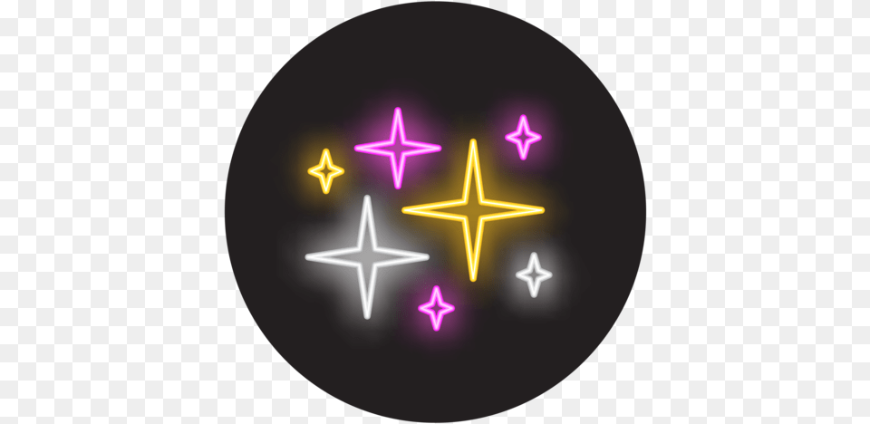 Glowing Ring Collections Resin Punk Luminous Glowing In Circle, Star Symbol, Symbol, Light, Disk Free Transparent Png