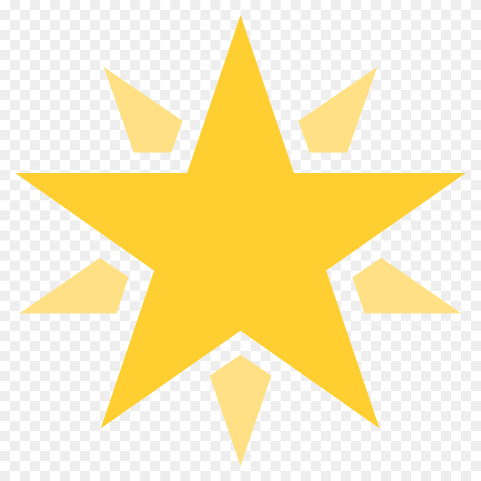 Glowing Star Emoji Clipart, Star Symbol, Symbol Png Image