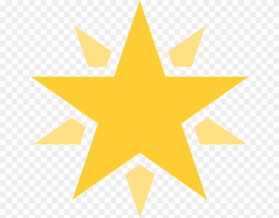 Glowing Star Emoji Clipart Download Cape Meares Light, Star Symbol, Symbol Free Png
