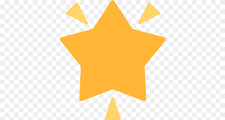 Glowing Star Emoji For Facebook Email Facebook Star, Star Symbol, Symbol Free Png