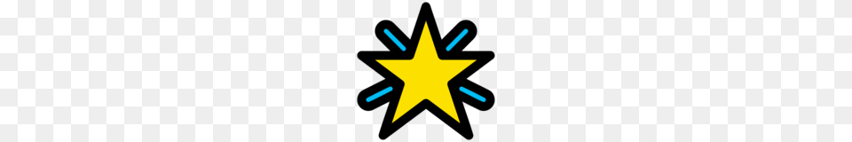 Glowing Star Emoji On Microsoft Windows October Update, Star Symbol, Symbol Free Transparent Png