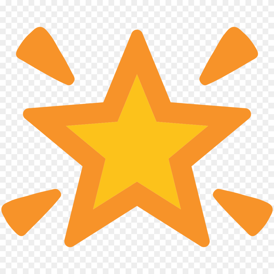 Glowing Star Emoji Star Emoji Android, Star Symbol, Symbol Free Png