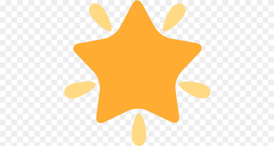 Glowing Star Emoji Star Emoji Transparent, Leaf, Plant, Star Symbol, Symbol Png