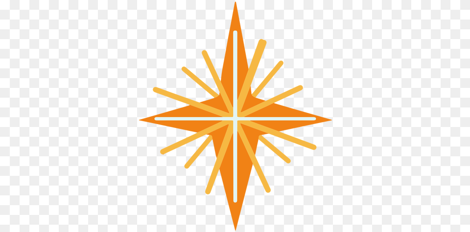 Glowing Star Flat Transparent U0026 Svg Vector File Vertical, Star Symbol, Symbol, Cross Free Png Download