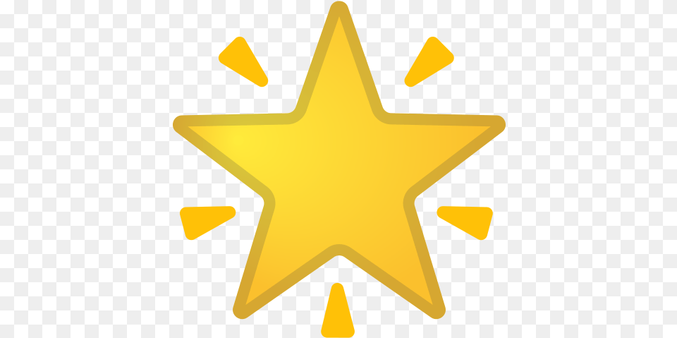 Glowing Star Icon Gold Star Emoji, Star Symbol, Symbol Free Png