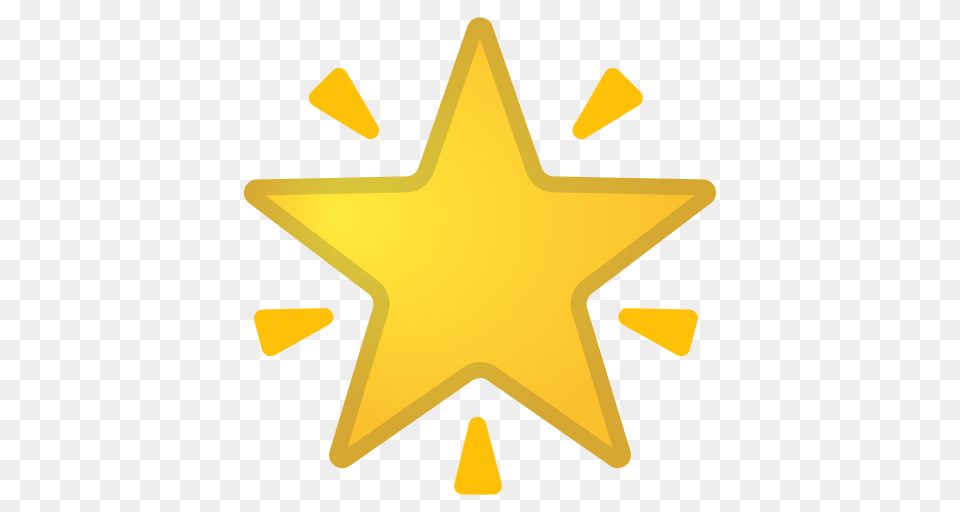 Glowing Star Icon Noto Emoji Travel Places Iconset Google, Star Symbol, Symbol Free Transparent Png