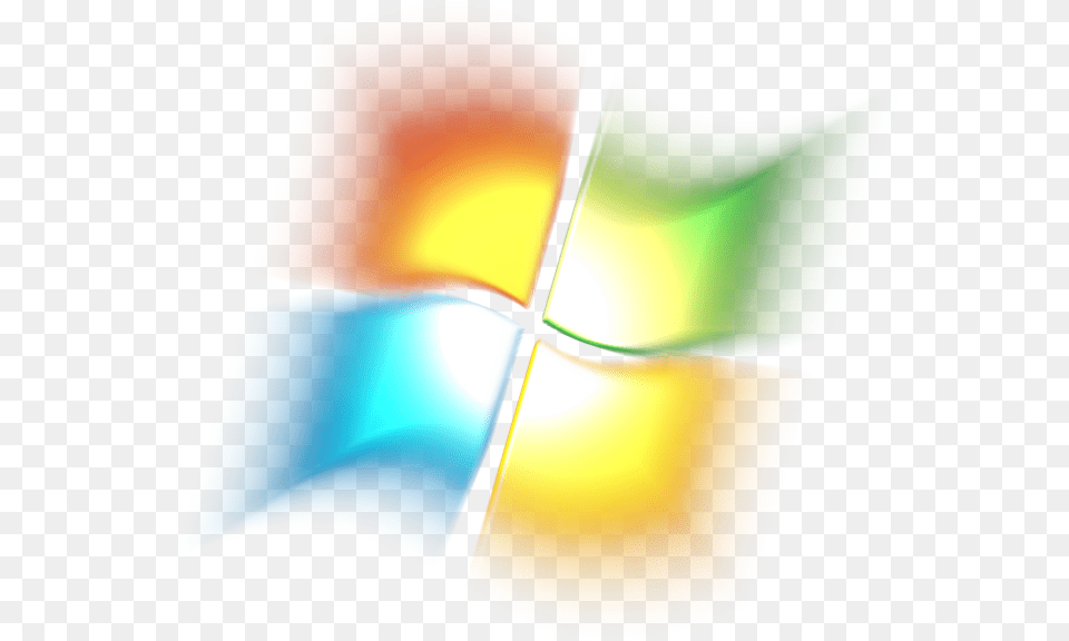 Glowing Windows Logos Background Windows 7 Logo, Lamp, Art, Graphics Free Transparent Png