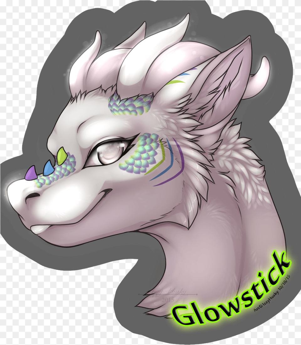 Glowstick Headshot Badge Com Cartoon, Baby, Person Free Transparent Png