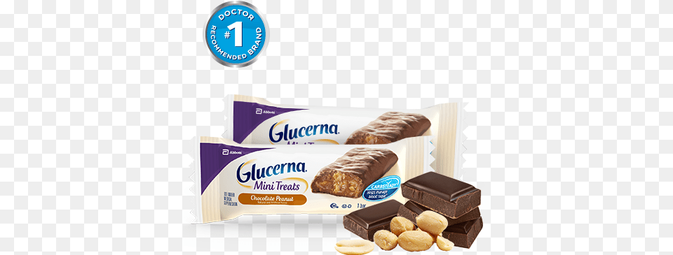 Glucerna Chocolate Peanut Mini Snacks Nutrition Bar Types Of Chocolate, Food, Sweets, Dessert Png Image