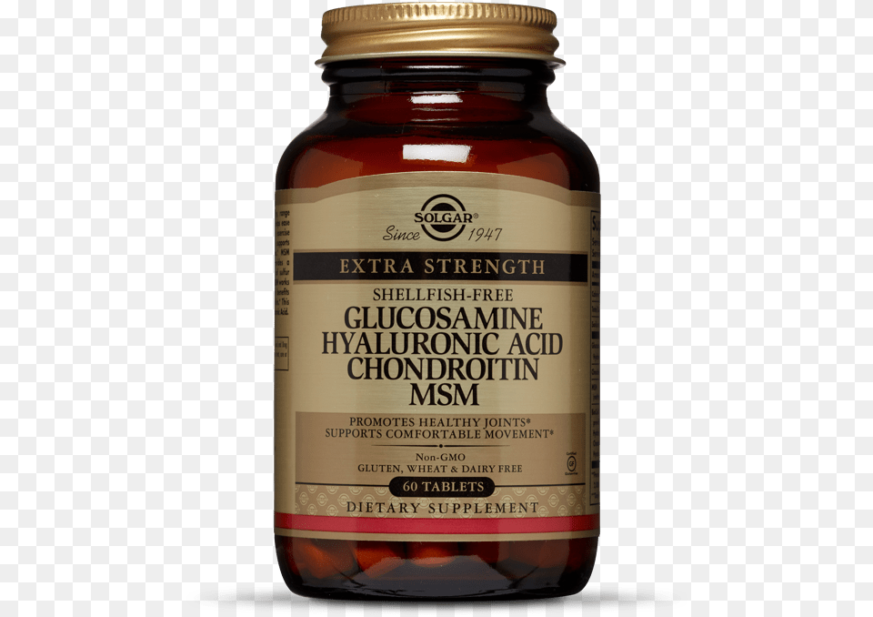 Glucosamine Hyaluronic Acid Chondroitin Msm Tablets, Alcohol, Beer, Beverage Png