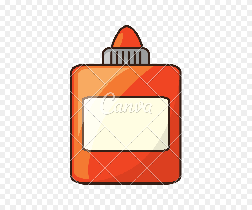 Glue Bottle Cartoon, Food, Ketchup, Lighter Png Image
