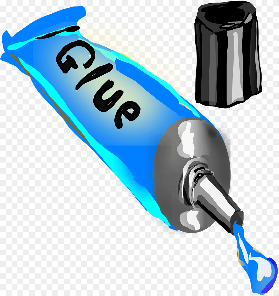 Glue Clipart, Toothpaste, Person Png
