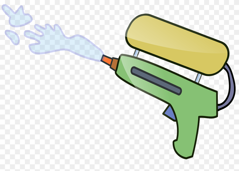 Glue Gun Clipart, Cleaning, Person, Toy, Water Gun Free Png