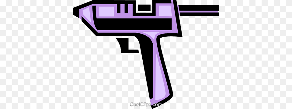 Glue Guns Royalty Vector Clip Art Illustration, Purple, Gas Pump, Machine, Pump Free Transparent Png
