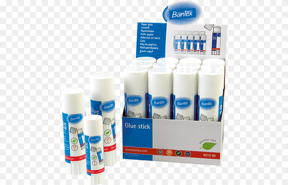 Glue Sticks Bantex 8210 00 Glue Stick 8 Gr, First Aid, Cosmetics, Deodorant Png Image