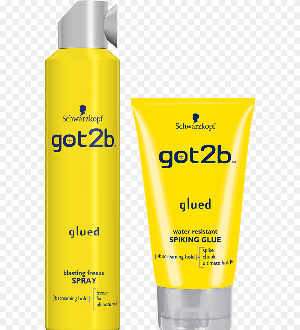 Glued Got To B Glue, Bottle, Cosmetics, Sunscreen, Perfume Free Png Download