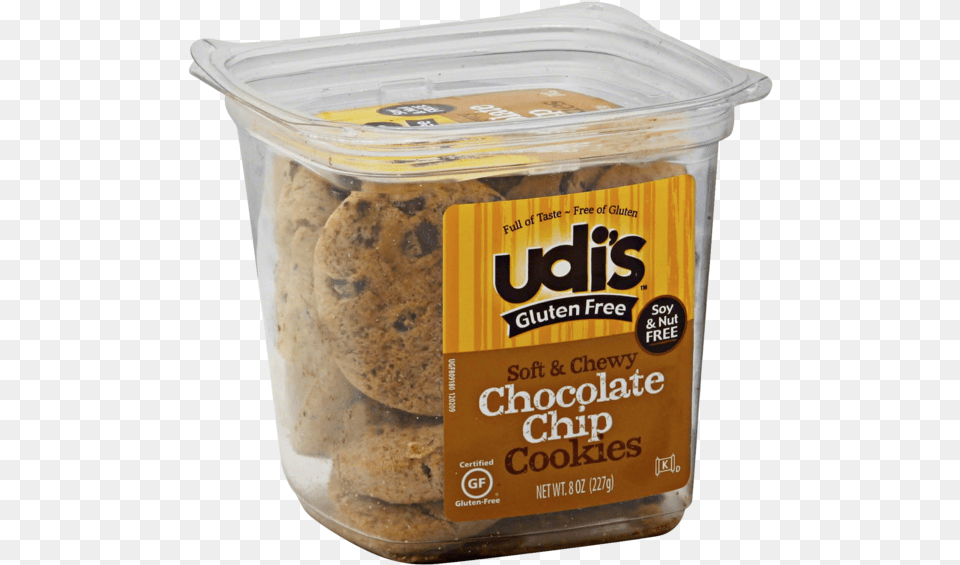 Gluten Chocolate Chip Cookies Gold Udis Cookies Chocolate Chip, Food, Sweets, Cookie Free Transparent Png