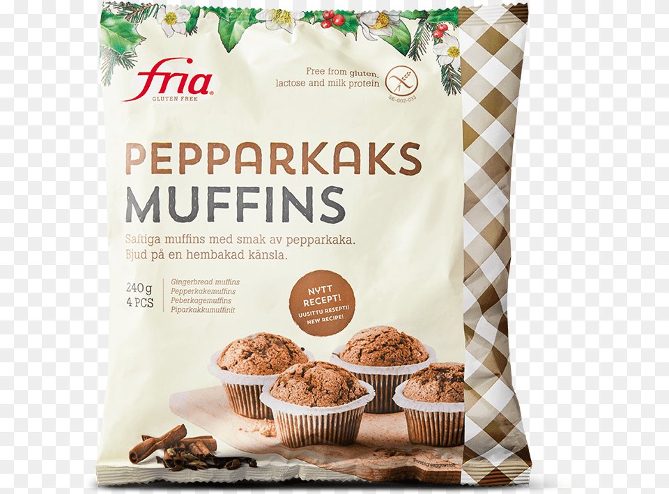 Gluten Free Gingerbread Muffins Fria, Cocoa, Dessert, Food, Advertisement Png