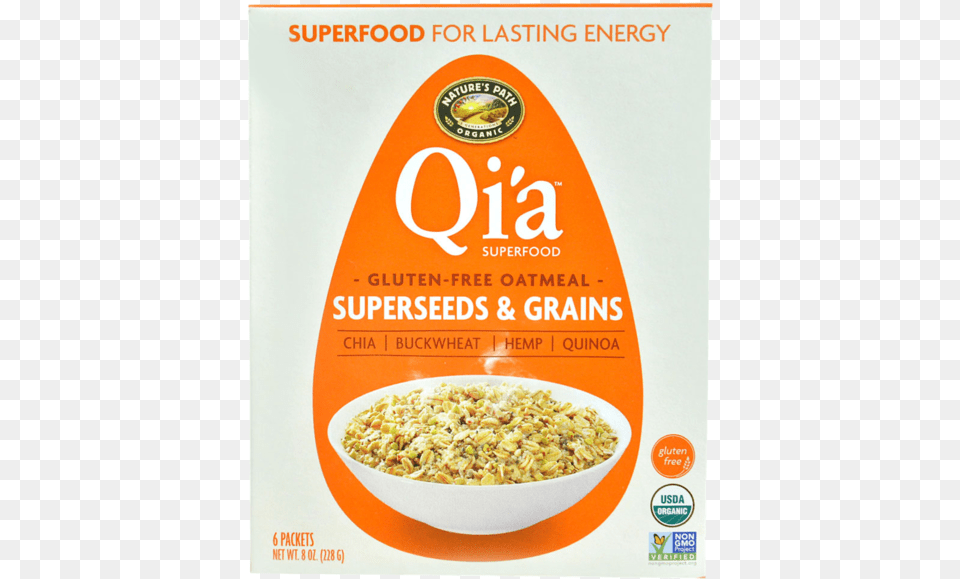 Gluten Free Oatmeal Qia, Advertisement, Food Png Image