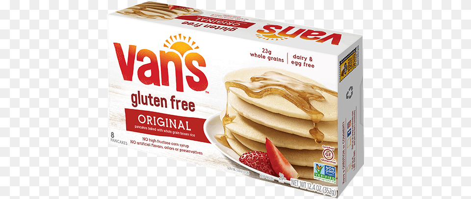 Gluten Pancakes Vans Gluten Blueberry Waffles, Bread, Food, Pancake Free Transparent Png