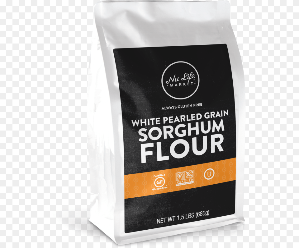 Gluten White Pearled Grain Sorghum Flour Kitten, Powder, Food, Bag Free Png Download