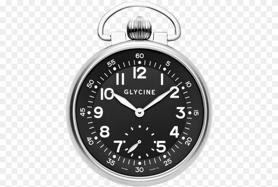 Glycine F 104 Pocket Watch, Wristwatch Png Image