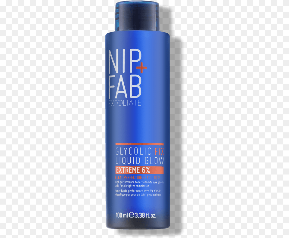Glycolic Fix Liquid Glow Nip Fab Nipfab Get The Glow Set, Bottle, Cosmetics, Shaker Png Image