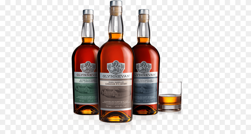Glynnevan Rye Whiskies Nova Scotia Whiskey, Alcohol, Beverage, Liquor, Whisky Png