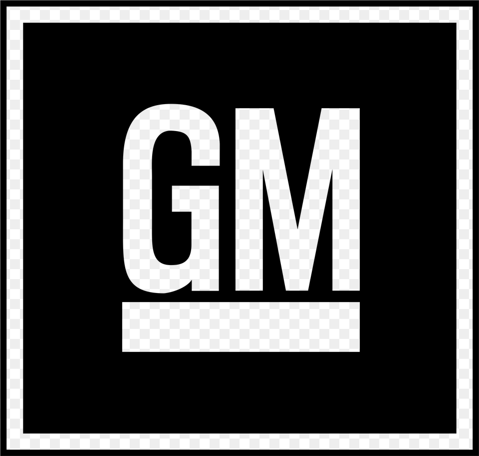 Gm 1 Logo Transparent Logo Gm Vector, Gray Free Png