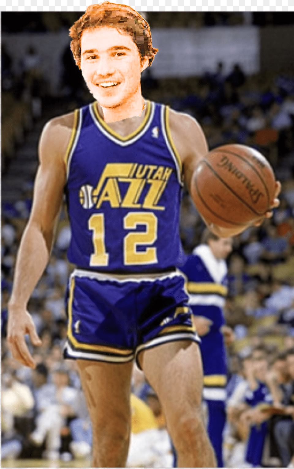 Gm Of No B John Stockton Shorts, Sport, Ball, Basketball, Basketball (ball) Png Image