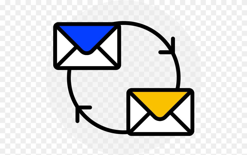 Gmail Icon Black And White, Envelope, Mail, Symbol Free Png
