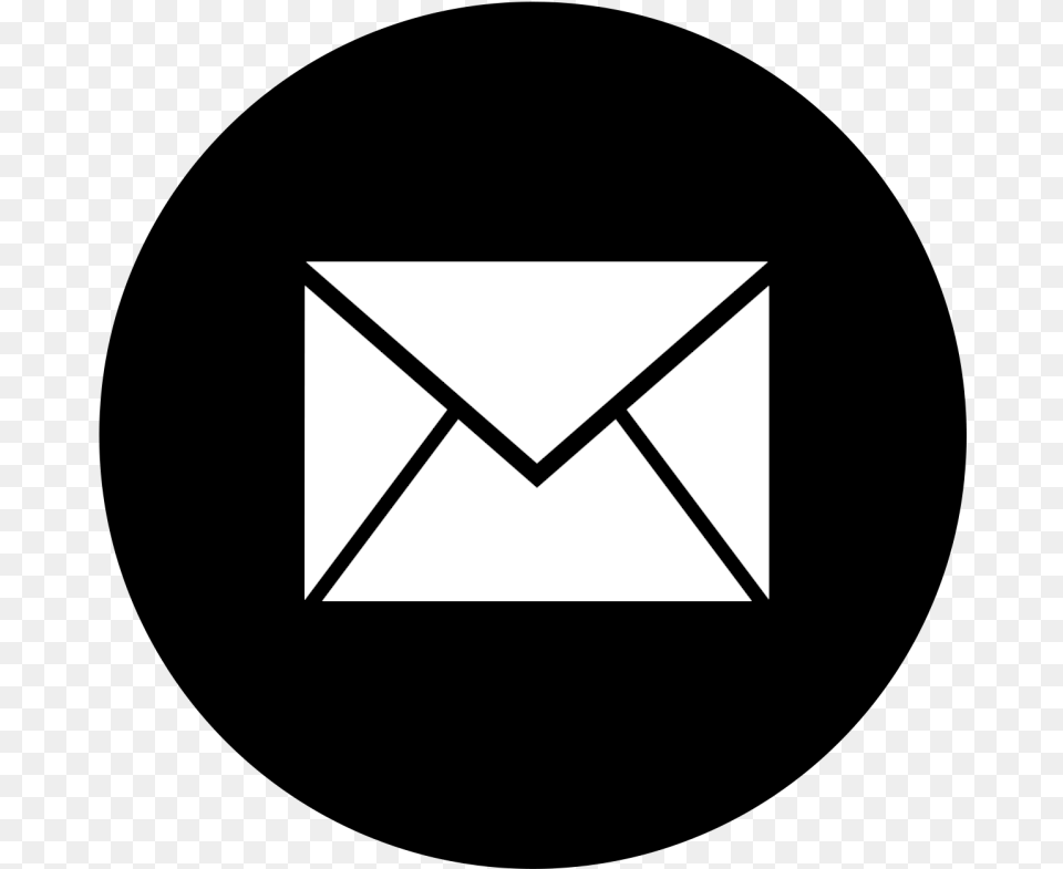 Gmail Logo Black Amp White, Envelope, Mail, Blackboard Png Image