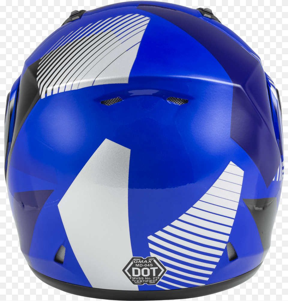 Gmax Md04 Modular Snow Helmet Reserve Graphic Blue Black Solid, Crash Helmet Free Transparent Png