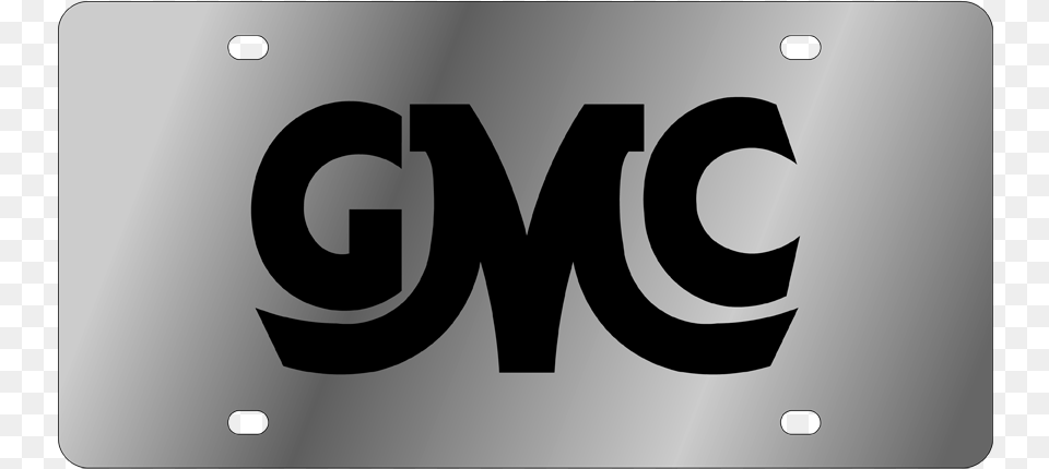 Gmc Retro Logo Gmc Logo, License Plate, Transportation, Vehicle, Smoke Pipe Free Png Download